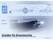 Schalter für Bremsleuchte MERCEDES-BENZ A-Klasse (W168) 0015452009