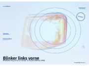 Blinker links vorne HYUNDAI Pony (X-2)