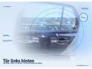 Tür links hinten VW Golf V (1K)