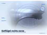 Kotflügel rechts vorne OPEL Vectra B (J96)