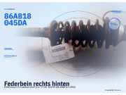 Federbein rechts hinten FORD Escort IV Cabriolet (ALF) G24360 86AB18045DA
