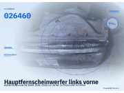 Hauptfernscheinwerfer links vorne DAIHATSU Charade III (G100, G101, G102) 026460
