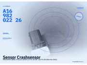 Sensor Crashsensor MERCEDES-BENZ A-Klasse (W169) A1698202226