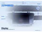 Display Opel Meriva B Großraumlimousine (S10) 22948022