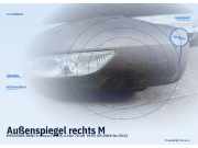 Außenspiegel rechts MERCEDES-BENZ A-Klasse (W169)