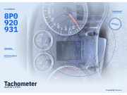 Tachometer Audi A3 (8P1) 8P0920931