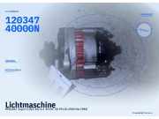 Lichtmaschine RENAULT Super 5 (B/C 40) 12034740000N