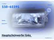 Hauptscheinwerfer links MAZDA 323 III Hatchback (BF) 110-61191