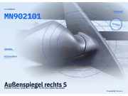Außenspiegel rechts SMART Forfour (454) MN902101