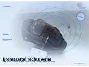 Bremssattel rechts vorne OPEL Astra J Caravan (P10))