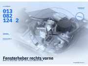 Fensterheber rechts vorne BMW 7er (E32) 0130821242