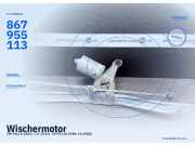 Wischermotor VW Polo II (86C) 867955113