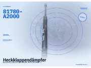 Heckklappendämpfer KIA Ceed 2 (JD) 81780-A2000