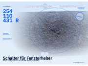 Schalter für Fensterheber DACIA Lodgy (JS) 254110431R
