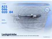 Lenkgetriebe MERCEDES-BENZ E-Klasse Kombi (S210) A2104602084