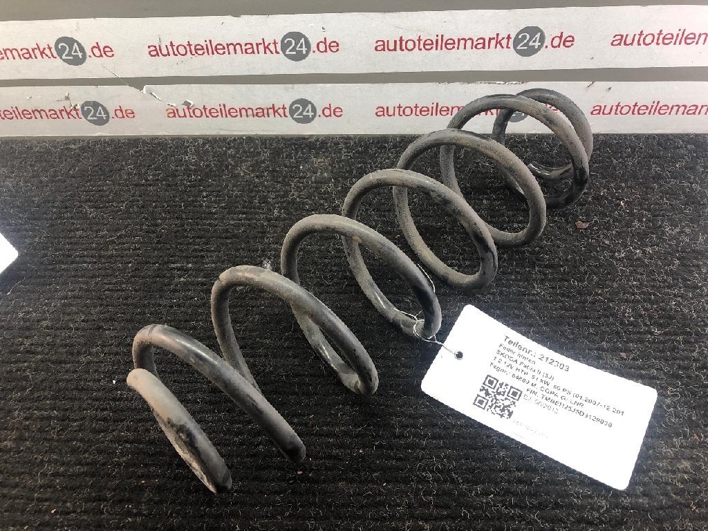 Feder hinten SKODA Fabia II (5J) Bild Feder hinten SKODA Fabia II (5J)