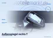 Außenspiegel rechts Toyota Corolla Verso (R1, Zer, ZZE12)