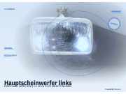 Hauptscheinwerfer links FORD Fiesta I (WFBT, GFBT)