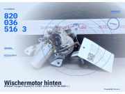 Wischermotor hinten RENAULT Kangoo I Rapid (FC) 8200365163