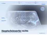 Hauptscheinwerfer rechts OPEL Kadett D