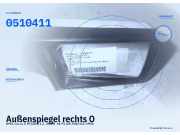 Außenspiegel rechts OPEL Corsa A TR (S83) 0510411