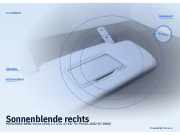 Sonnenblende rechts MERCEDES-BENZ Vaneo (414)