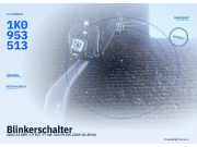 Blinkerschalter AUDI A3 (8P) 1K0953513
