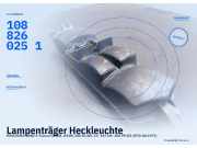 Lampenträger Heckleuchte MERCEDES-BENZ S-Klasse (W108, W109) 1088260251