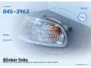 Blinker links HONDA Civic VI Hatchback (EJ, EK) 045-3963