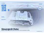 Steuergerät Motor RENAULT Megane II Grandtour (KM) 8200527725 0281012589