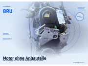 Motor ohne Anbauteile VW Golf V (1K) BRU