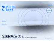 Schiebetür rechts MERCEDES-BENZ Vito Kasten (638) MERCEDES-BENZ