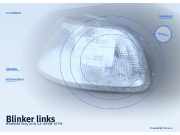 Blinker links HYUNDAI Pony (X-2)