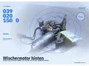 Wischermotor hinten FORD Sierra Kombi (BNG) 0390201500