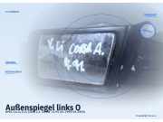 Außenspiegel links OPEL Corsa A CC (S83)