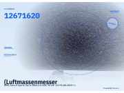 (Luftmassenmesser OPEL Astra K Sports Tourer (B16) 12671620) 12671620