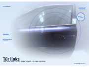 Tür links FIAT Stilo (192) blau