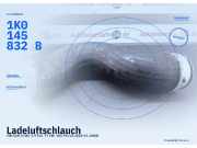 Ladeluftschlauch VW Golf V (1K) 1K0145832B