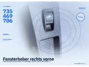 Fensterheber rechts vorne FIAT Grande Punto (199) 735469706