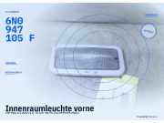 Innenraumleuchte vorne VW Polo III (6N2) 6N0947105F