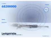 Lenkgetriebe RENAULT Clio II (B) 68200000