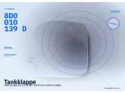 Tankklappe AUDI A4 (8D, B5) 8D0010139D