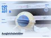 Ausgleichsbehälter VW Polo V (6R, 6C) 6Q0121407B
