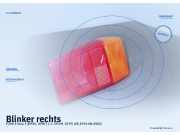 Blinker rechts FORD Fiesta I (WFBT, GFBT)