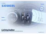 Lichtschalter OPEL Corsa D (S07) 13310331