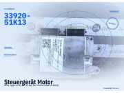 Steuergerät Motor OPEL Agila (H-B) 95509287 33920-51K13