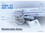 Wischermotor hinten FORD Escort V (GAL) 93AB17404H1B 93AB-17404-H1B