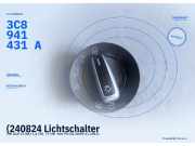 (240824 Lichtschalter VW Golf VI (5K) 3C8941431A) 3C8941431A