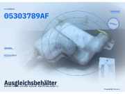 Ausgleichsbehälter DODGE Caliber 05303789AF