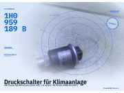 Druckschalter für Klimaanlage VW Passat Variant (3A5, 35I) 1H0959189B
